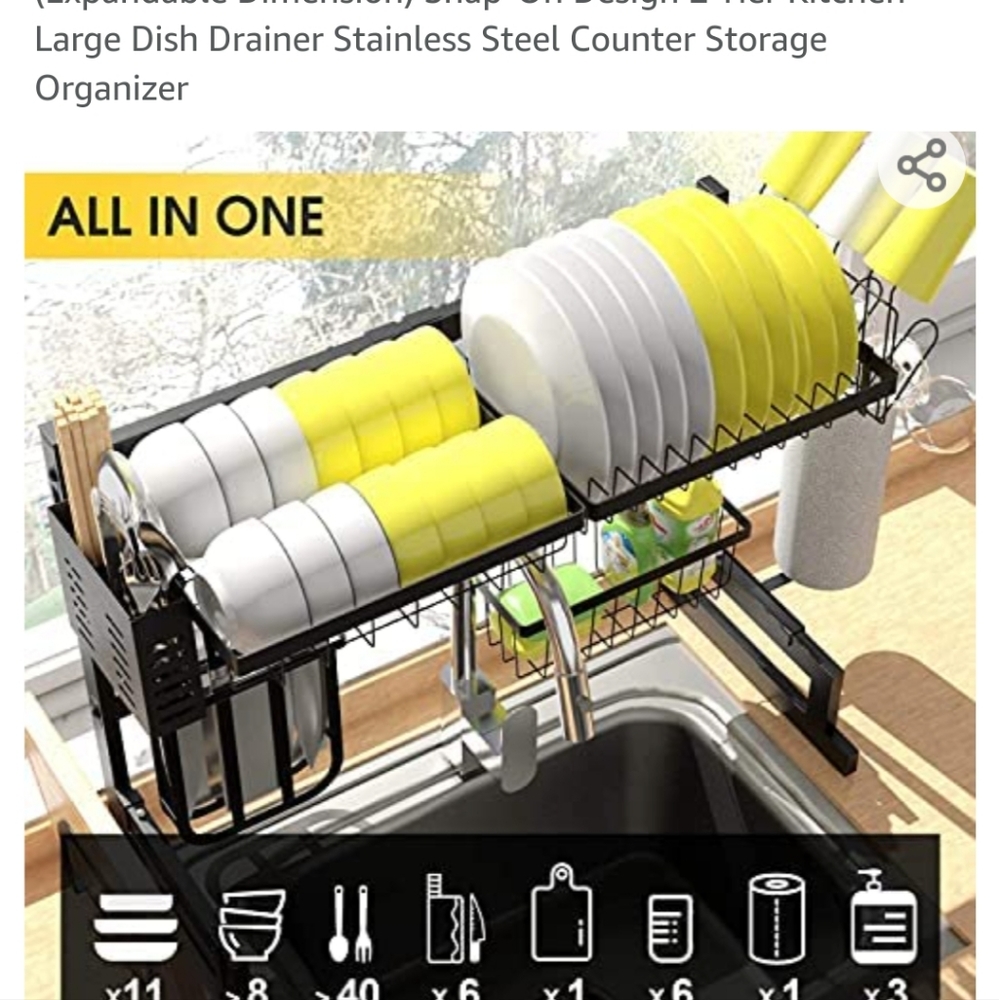 Over the sink dishwasher